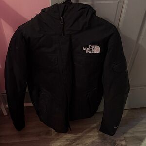 The North Face Men's Black Waterproof Hooded Coat
